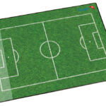 Läufer schrijfonderlegger Voetbalveld, 400 x 530 mm