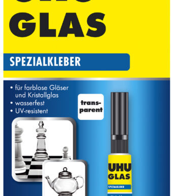 UHU speciaallijm glas, 3 g in tube