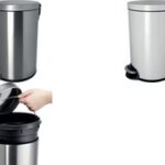 helit pedaalemmer toilet ´Classic´, 5 liter, zilver