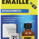 UHU EMAILLE reparatiemiddel, 23 g penseelfles, op blister