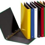 PAGNA ringband ´Basic Colours´, 4-rings mechaniek, blauw