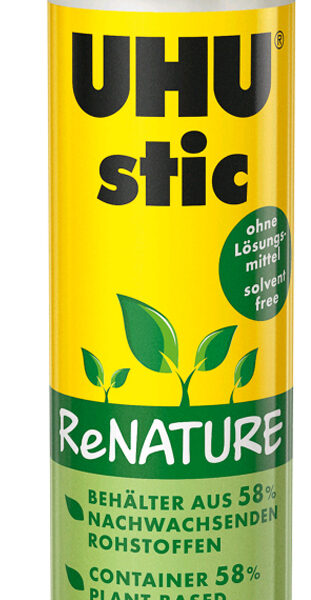 UHU lijmstift stic ReNature, oplosmiddelvrij, 40 g