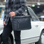 Alassio Notebook-tas TIBER, kleur: zwart