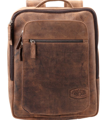 PRIDE&SOUL rugzak ´JESTER´, met laptopvak, leer