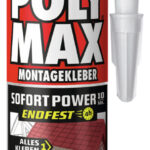 UHU montagelijm POLYMAX DIRECT POWER EINDVAST TRANSPARANT