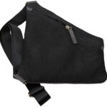 PRIDE&SOUL schoudertas CROSS, leer, grijs