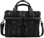 PRIDE&SOUL Notebook-tas ´REAL ME´, leer, zwart