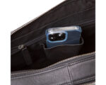 PRIDE&SOUL Business notebook-tas NOMAD, leer, zwart