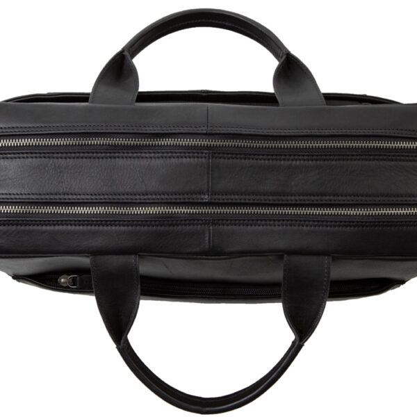 PRIDE&SOUL notebook-tas MOVER, leer, zwart