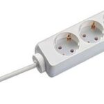 BACHMANN stekkerdozenlijst ´SELLY´, 3-voudig, wit