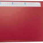 Läufer schrijfonderlegger DURELLA SOFT, 500 x 650 mm, rood