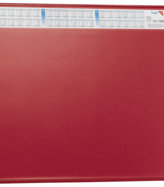 Läufer schrijfonderlegger DURELLA SOFT, 500 x 650 mm, rood
