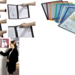 DURABLE informatiepaneel SHERPA, DIN A4, rand: blauw-violet