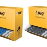 BIC drukbalpen M10 clic, blauw, VALUE PACK, 0,32 mm, 100 stuks