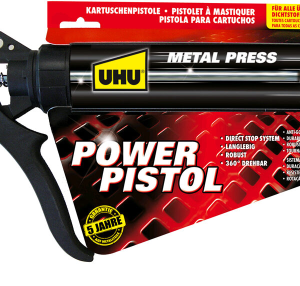 UHU patronenpistool POWER PISTOL, zwart