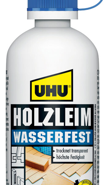 UHU houtlijm watervast D3, oplosmiddelvrij, 75 g fles