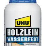 UHU houtlijm watervast D3, oplosmiddelvrij, 250 g fles
