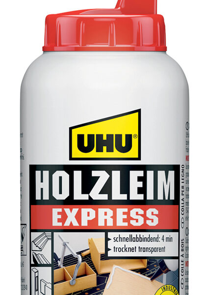UHU houtlijm Express D2, oplosmiddelvrij, 250 g fles