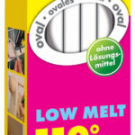 UHU lijmpatronen Low Melt, 200 g, transparant