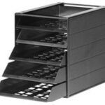 DURABLE schuifladenbox IDEALBOX BASIC 5 eco, met 5 schuiflades