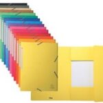 EXACOMPTA hoekspanmap, DIN A4, karton, rood