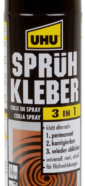 UHU Lijmspray 3 in 1,non-permanent, 500 ml