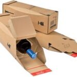 ColomPac flessen-verzenddoos CP181, voor 1 fles