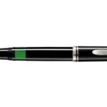 Pelikan vulpen 'Souverein 405', zwart/zilver, B