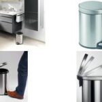 DURABLE pedaalemmer RVS, rond, 5 liter, zilver