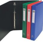 EXACOMPTA ringband PP, 2-rings mechaniek, DIN A4, assorti, rug 40 mm