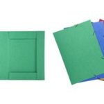 EXACOMPTA hoekspanmap, DIN A3, karton, zwart