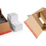 ColomPac autolock doos Premium, 389 x 324 x 320 mm, met zelfklevende sluiting, wit, 10 st.