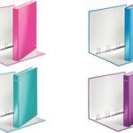 LEITZ ringband WOW, DIN A4, massief karton, violet