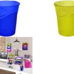 CEP prullenbak HAPPY, 14 liter, bamboe-groen