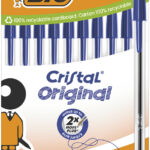 BIC balpen Cristal Original, blauw, 10 stuks in doos
