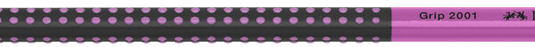 FABER-CASTELL potlood GRIP 2001 TWO TONE, HB, 2 mm, roze