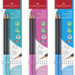 FABER-CASTELL potlood GRIP 2001 TWO TONE,HB, 2 mm, blisterkaart