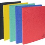 EXACOMPTA ringband karton, 2-rings-mechaniek, DIN A4, geel, rug 20 mm