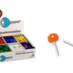 WEDO sleutelkappen rond, 200 stuks in display