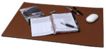 Alassio schrijfonderlegger, echt leer, cognac, 650 x 450 mm
