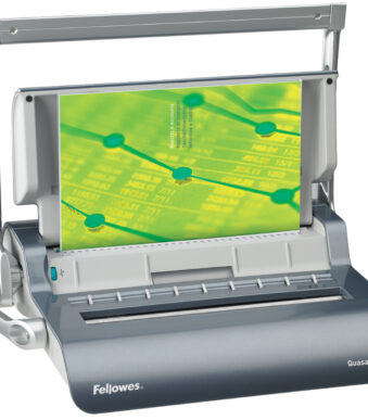 Fellowes Wire-o / draadbindmachine Quasar Wire, antraciet-glanzend