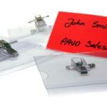 pavo Badge, met combiklem, 57 x 91 mm, 50 st.