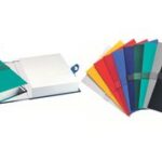 EXACOMPTA documentenmap met klittenbandsluiting, blauw