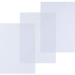 pavo schutbladen / dekbladen, DIN A3, PVC, transparant, 0,15 mm