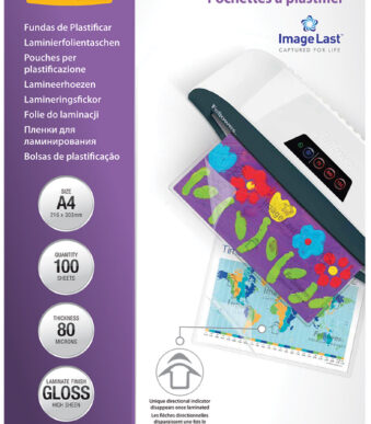 Fellowes lamineerhoes, DIN A4, glanzend, 160 mic, 100 st.