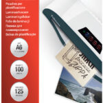 Fellowes lamineerhoes, DIN A6, glanzend, 250 mic, 100 st.