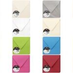 Pollen by Clairefontaine envelop 140 x 140 mm, zwart, 120 g/m²