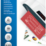 Fellowes lamineerhoes, DIN A3, glanzend, 350 mic, 100 st.