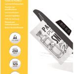 Fellowes lamineerhoes, DIN A4, 250 mic, voordeelpak, 250 st.