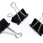 pavo Foldback-papierklem/brievenklem, (B)32 mm, klemwijdte 13 mm, zwart, 12 st.